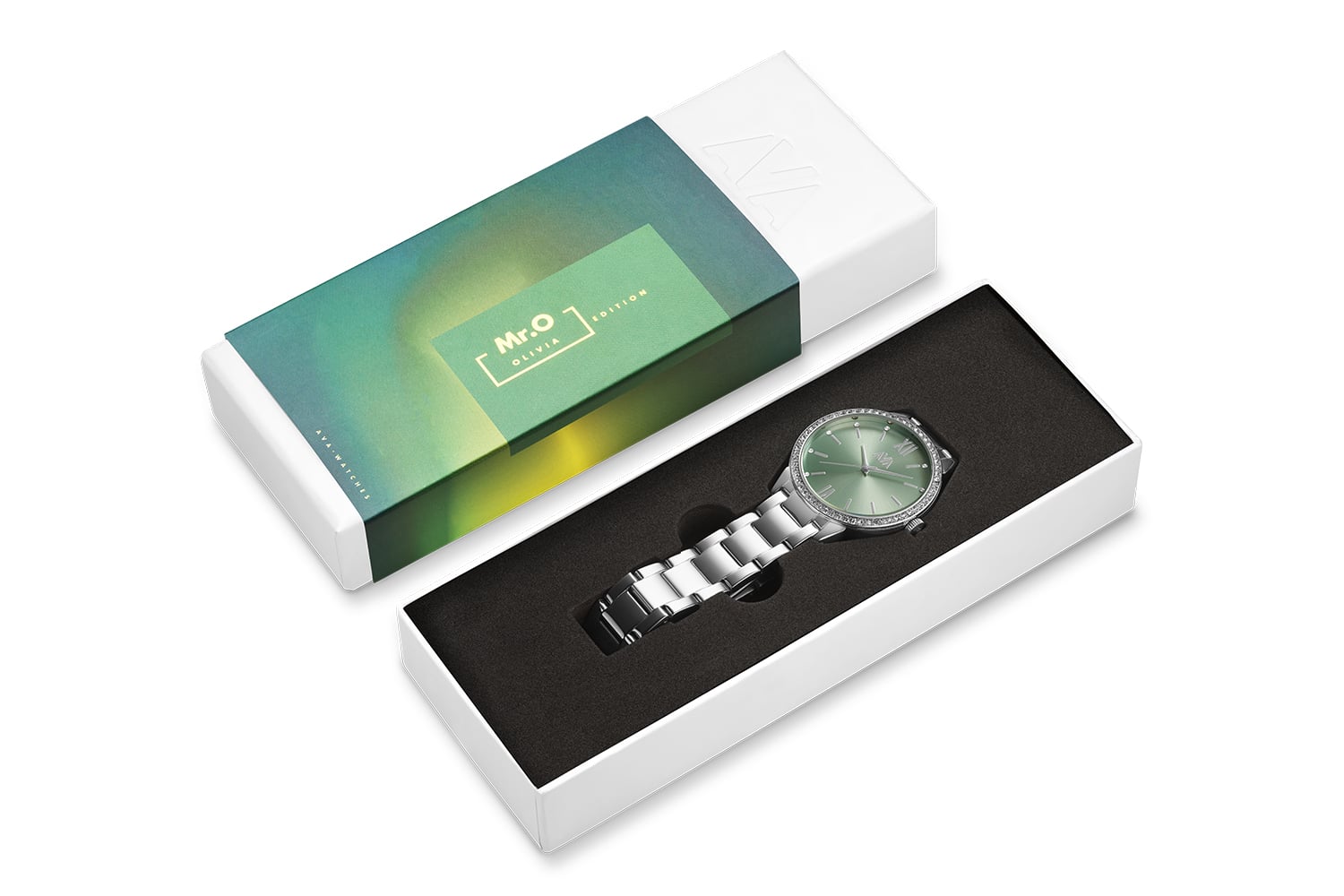 AVA Dameshorloge Olivia Aqua