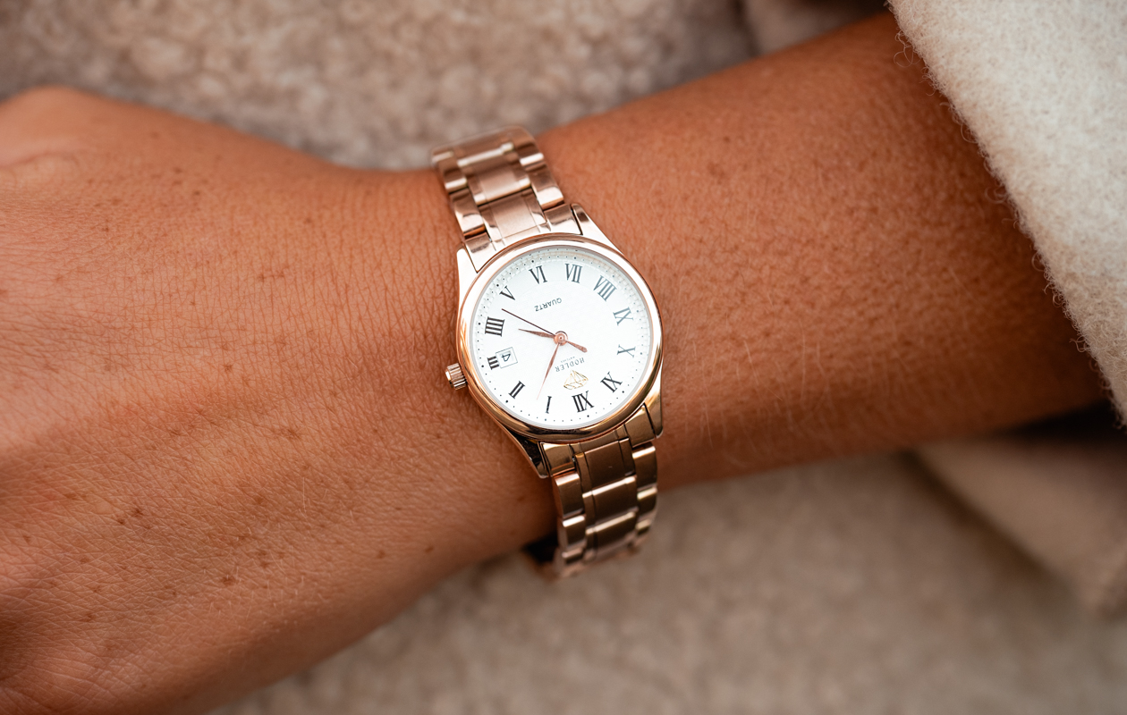 Dameshorloge Hodler Lucerne - Roségold