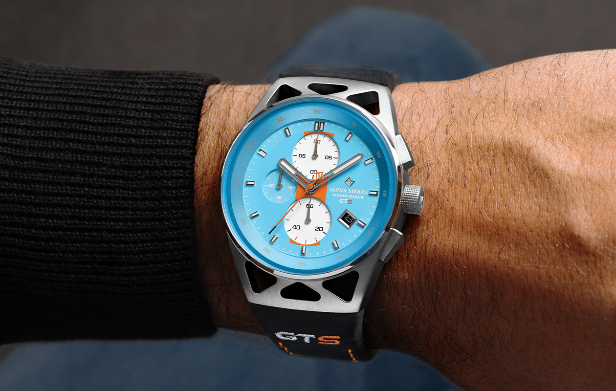 GTS WATCH ROLL 3 Widowmaker horloges - T.w.v. €1900