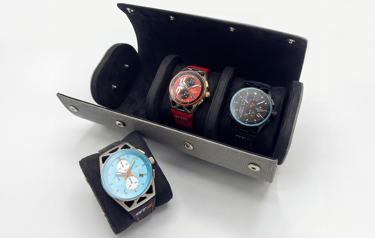 GTS WATCH ROLL 3 Widowmaker horloges - T.w.v. €1900