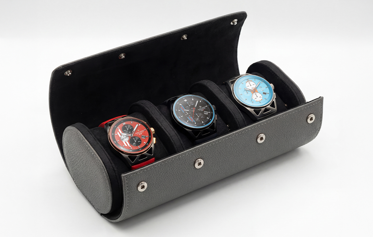 GTS WATCH ROLL 3 Widowmaker horloges - T.w.v. €1900