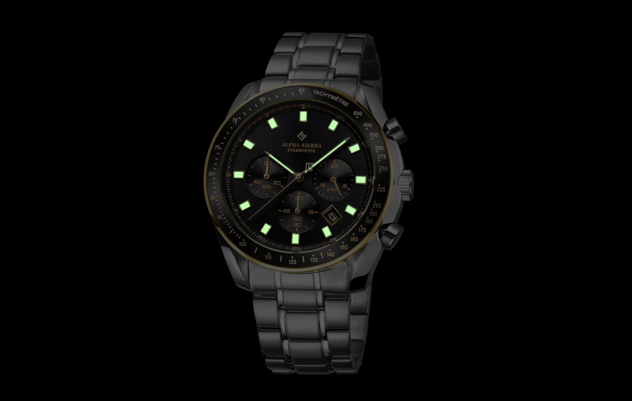 Montre pour homme Alpha Sierra Watch Co. Starbuster TSS02