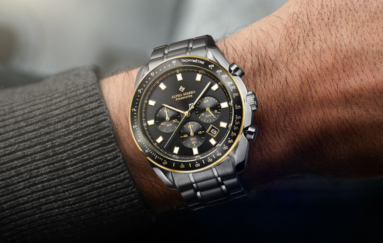 Montre pour homme Alpha Sierra Watch Co. Starbuster TSS02