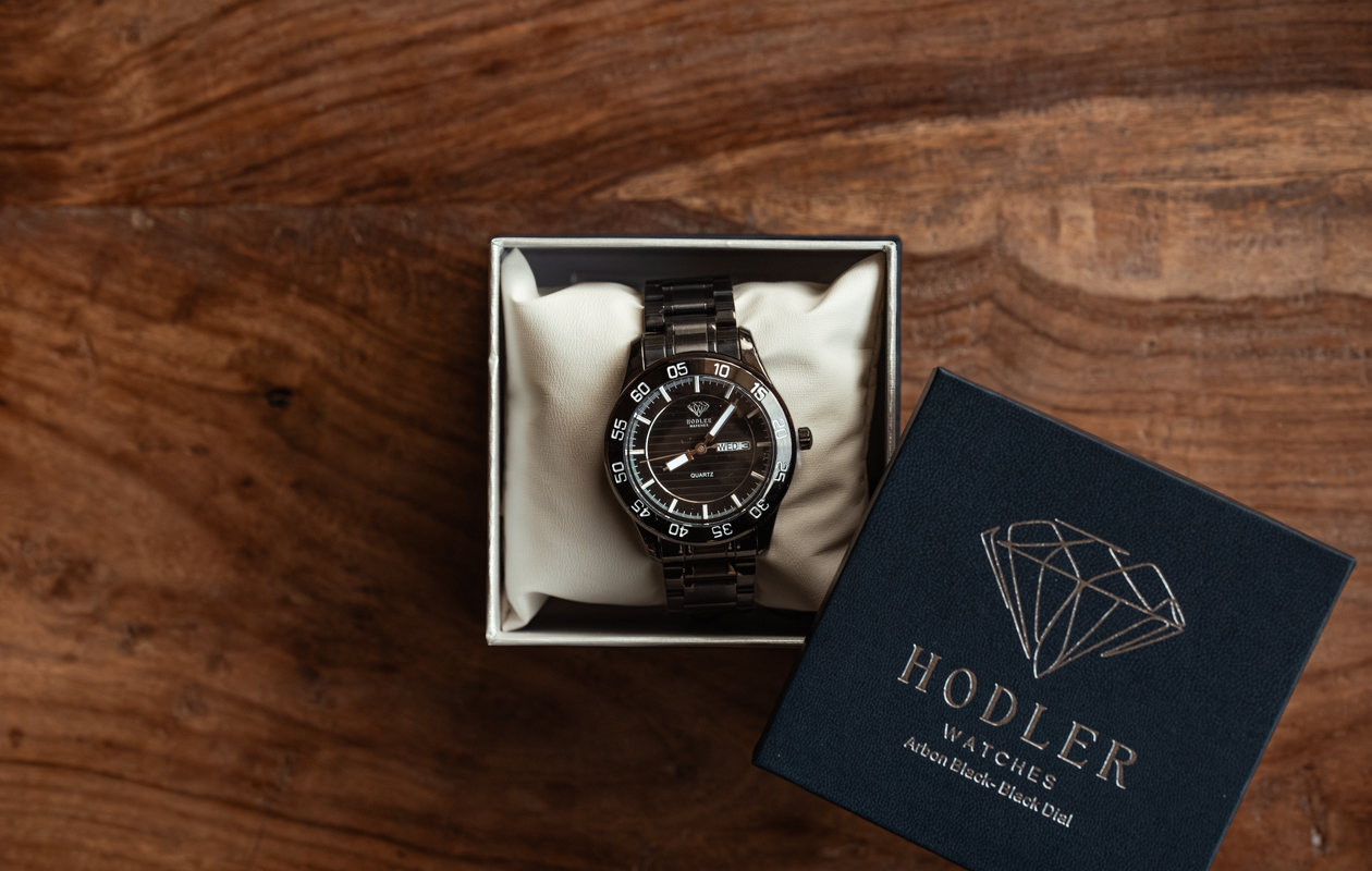 Herenhorloge Hodler Arbon - Black