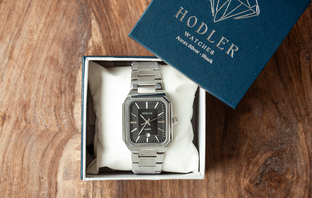 Herenhorloge Hodler Aurex - Silver