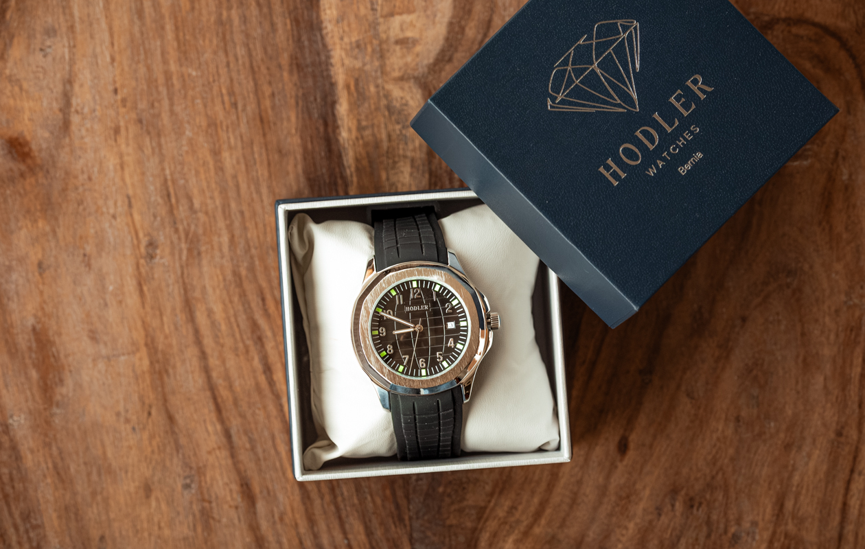 Montre pour homme Hodler Bernia - Noir