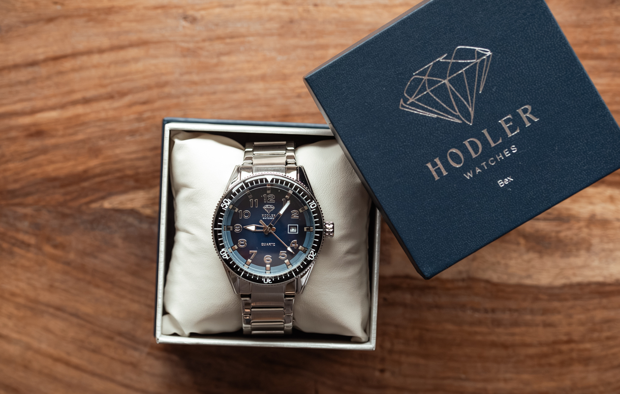 Herenhorloge Hodler Bex - Blue