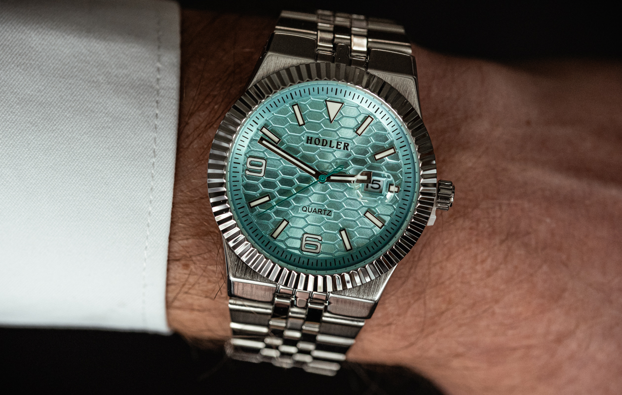 Herenhorloge Hodler Fleurier - Blue