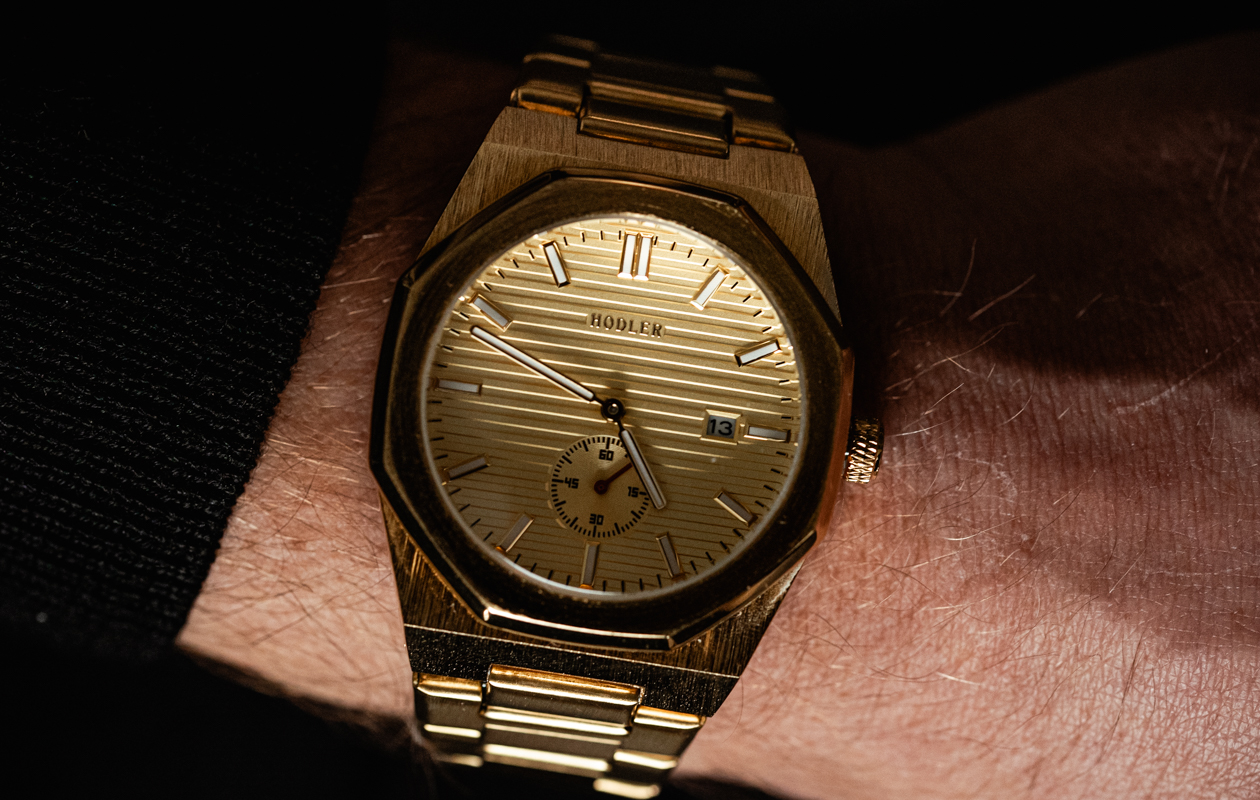 Herenhorloge Hodler La Chaux - Gold