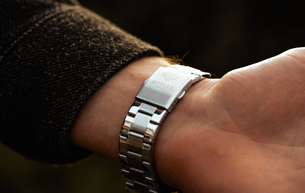 Herenhorloge Hodler Lenk - Black