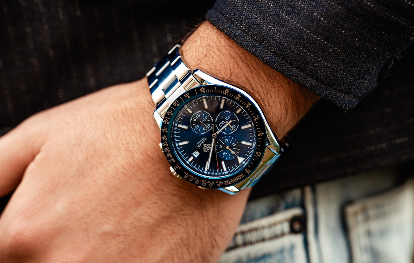 Herenhorloge Hodler Lenk - Blue