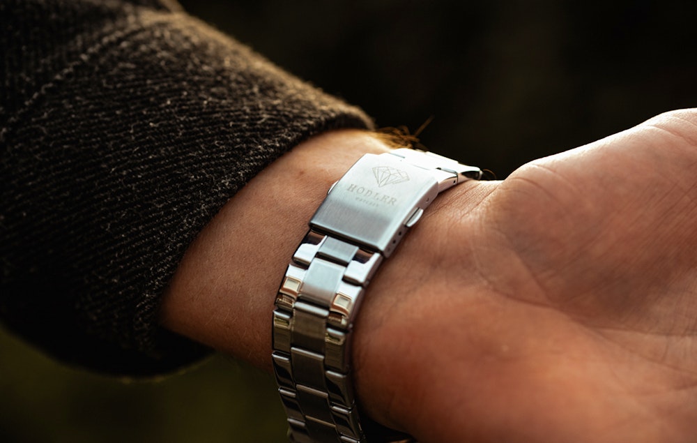 Herenhorloge Hodler Lenk - Blue