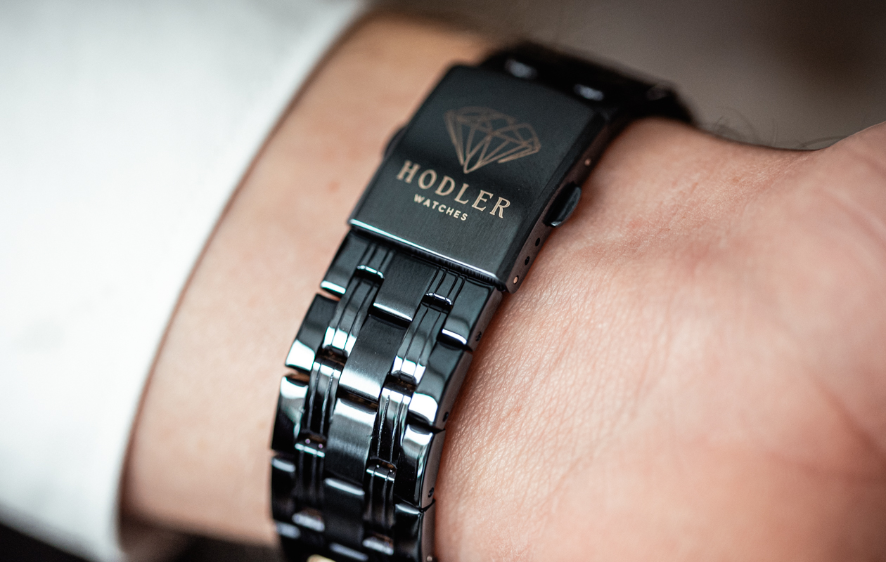 Herenhorloge Hodler Simplon - Blauw