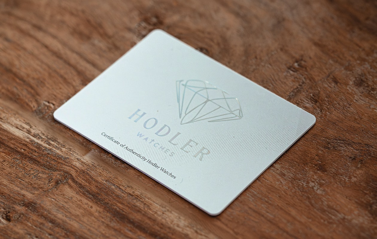 Herenhorloge Hodler Vernier - Black + Roségold