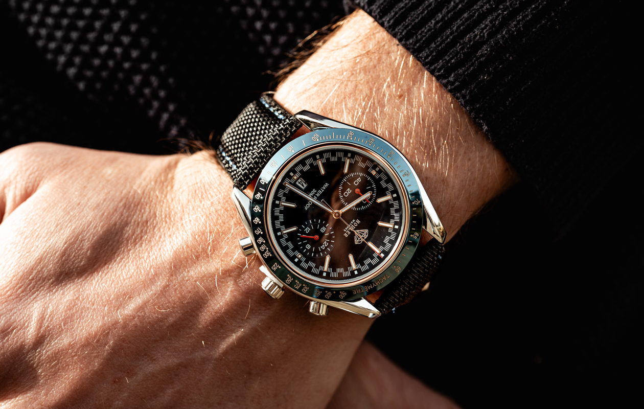 Herenhorloge Hodler Zermatt - Blue