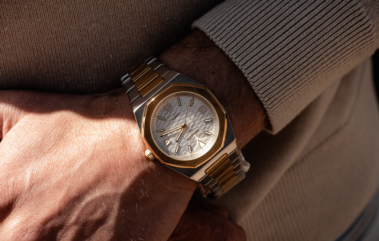 Montre pour homme Hodler Zernez - Or + Argent