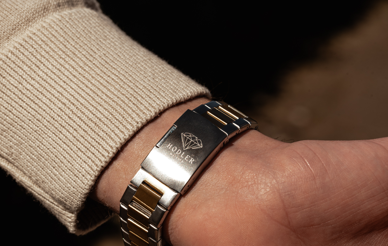 Montre pour homme Hodler Zernez - Or + Argent
