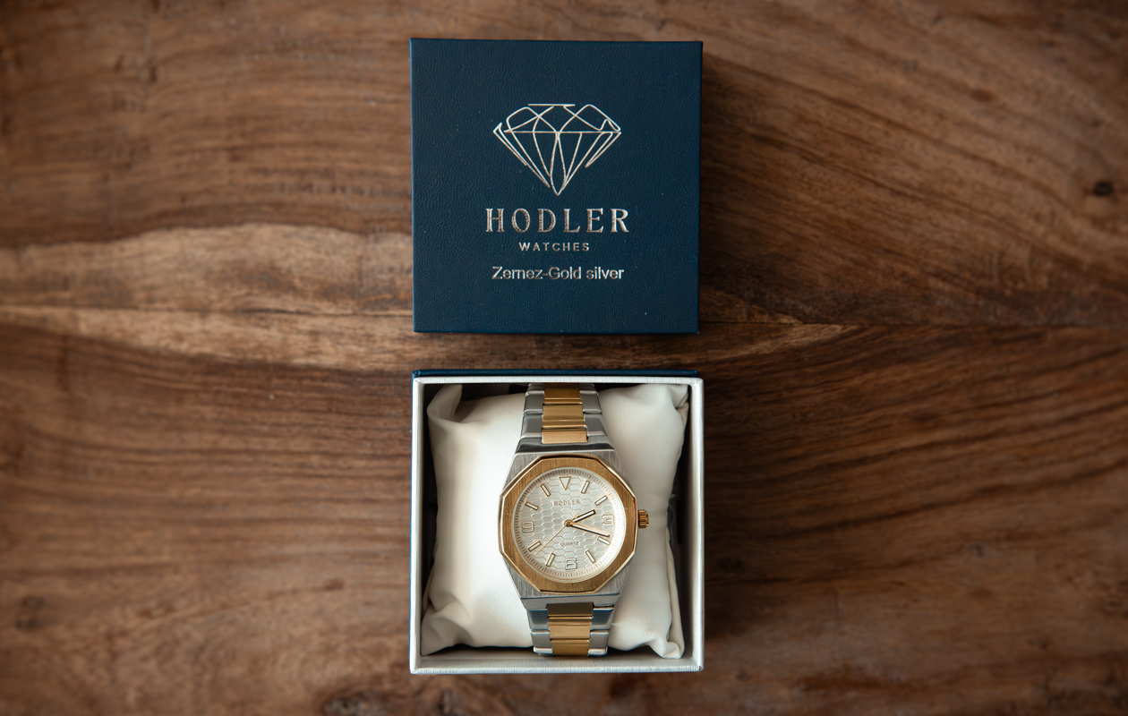 Montre pour homme Hodler Zernez - Or + Argent