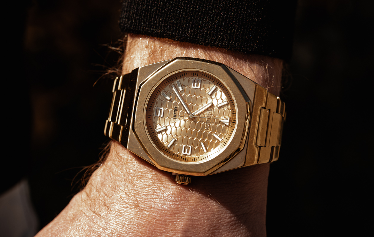 Montre pour homme Hodler Zernez - Or