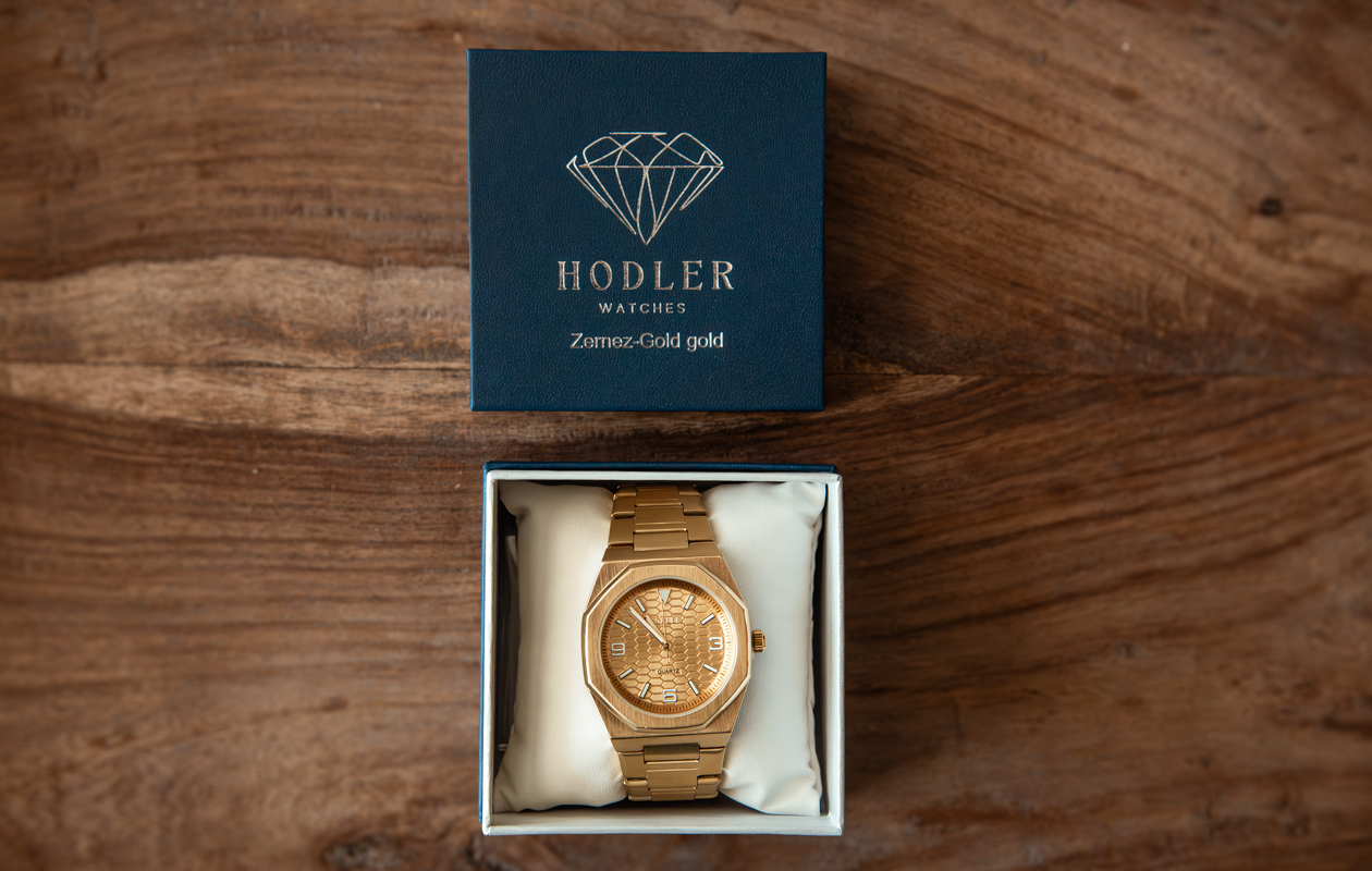 Montre pour homme Hodler Zernez - Or