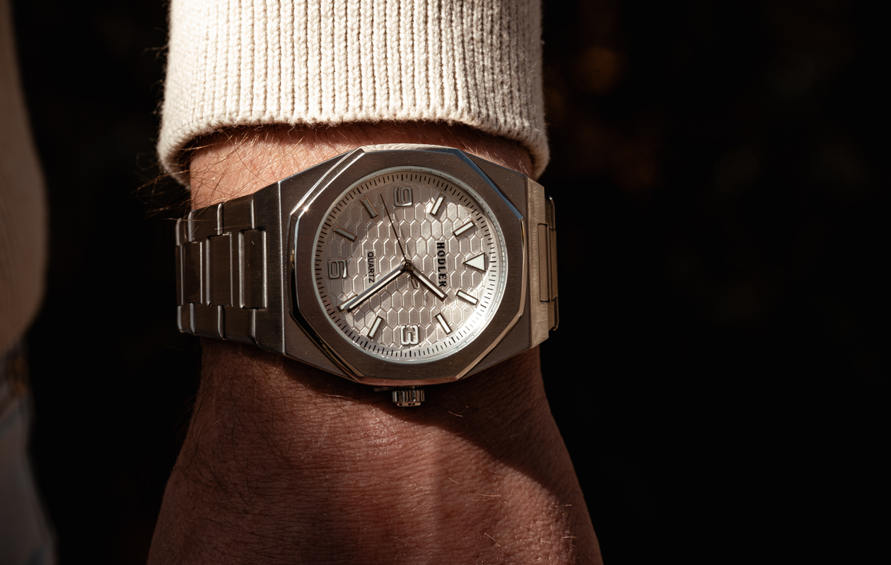 Herenhorloge Hodler Zernez - Silver