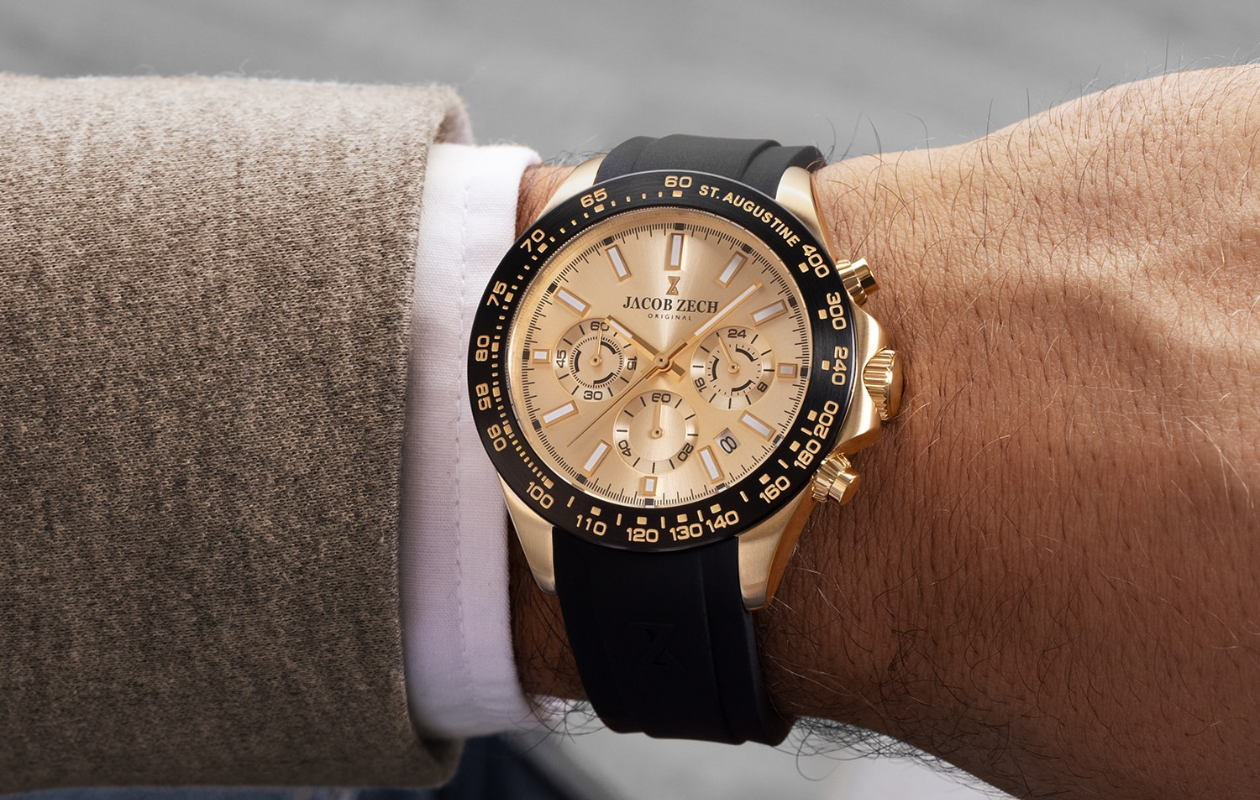 Herenhorloge Jacob Zech St.Augustine Z6.1550.002