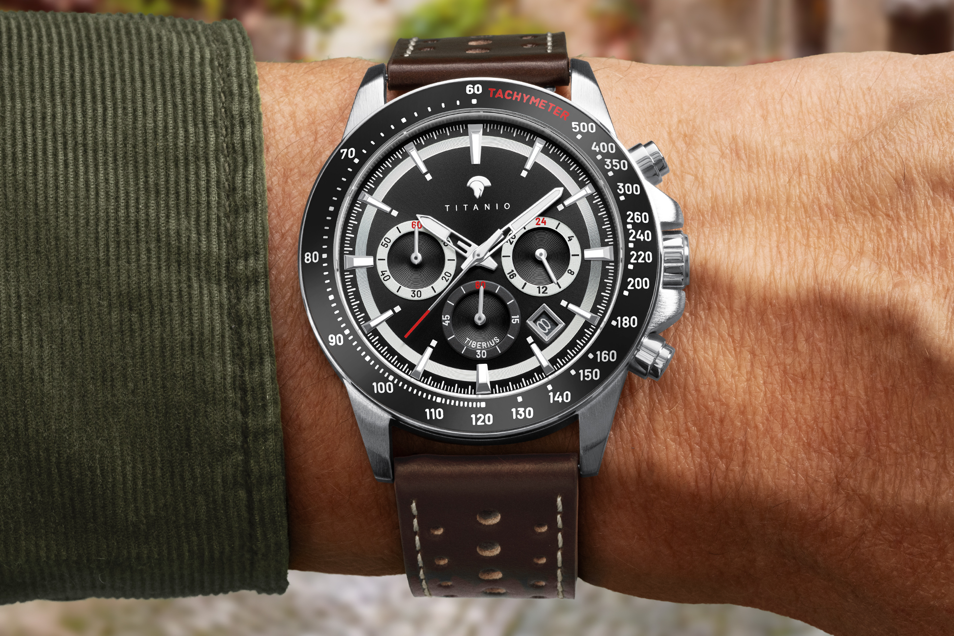 Montre pour homme Titanio Tiberius 24S.LBR.06