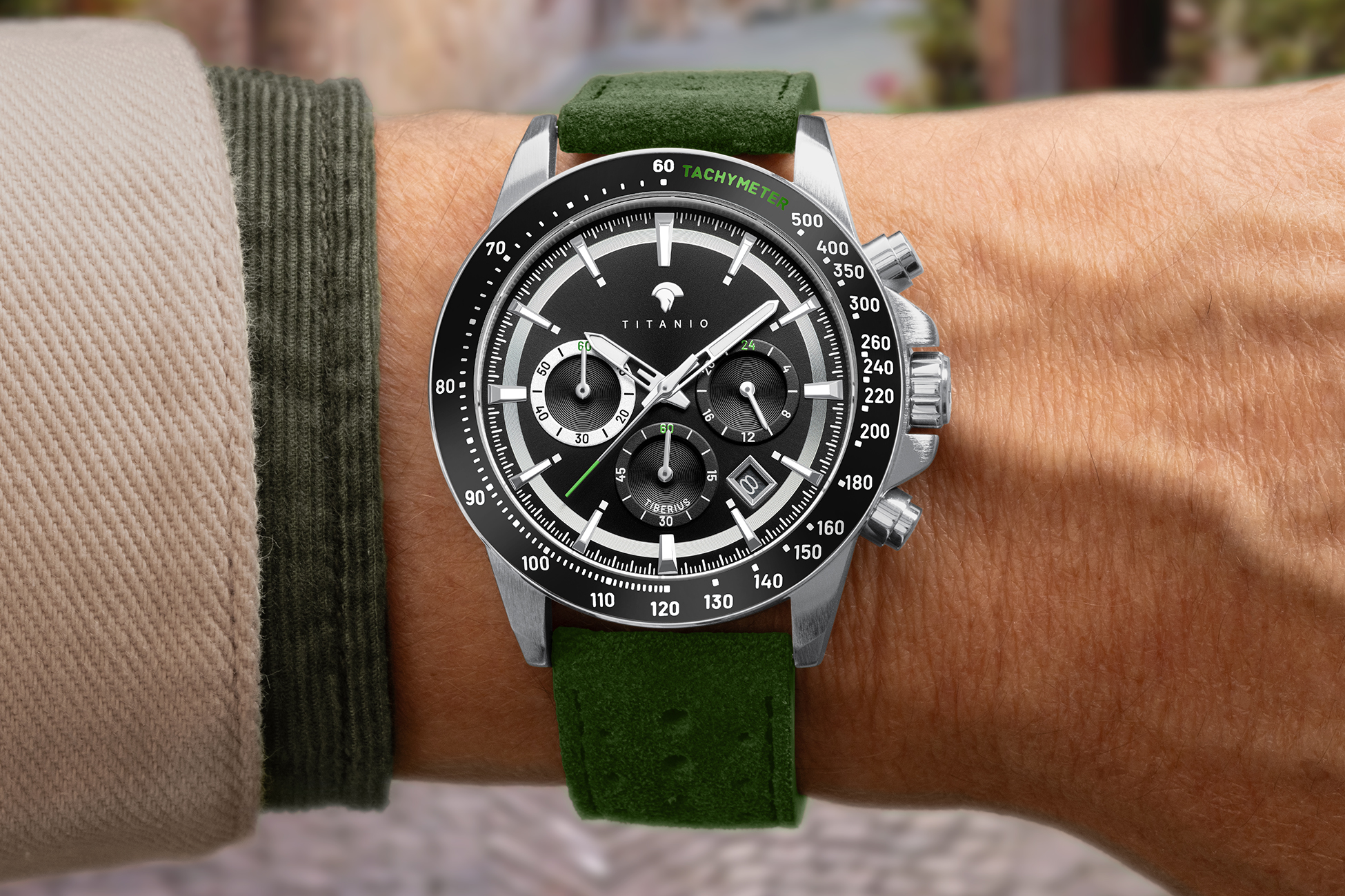 Herenhorloge Titanio Tiberius 24S.LGR.03