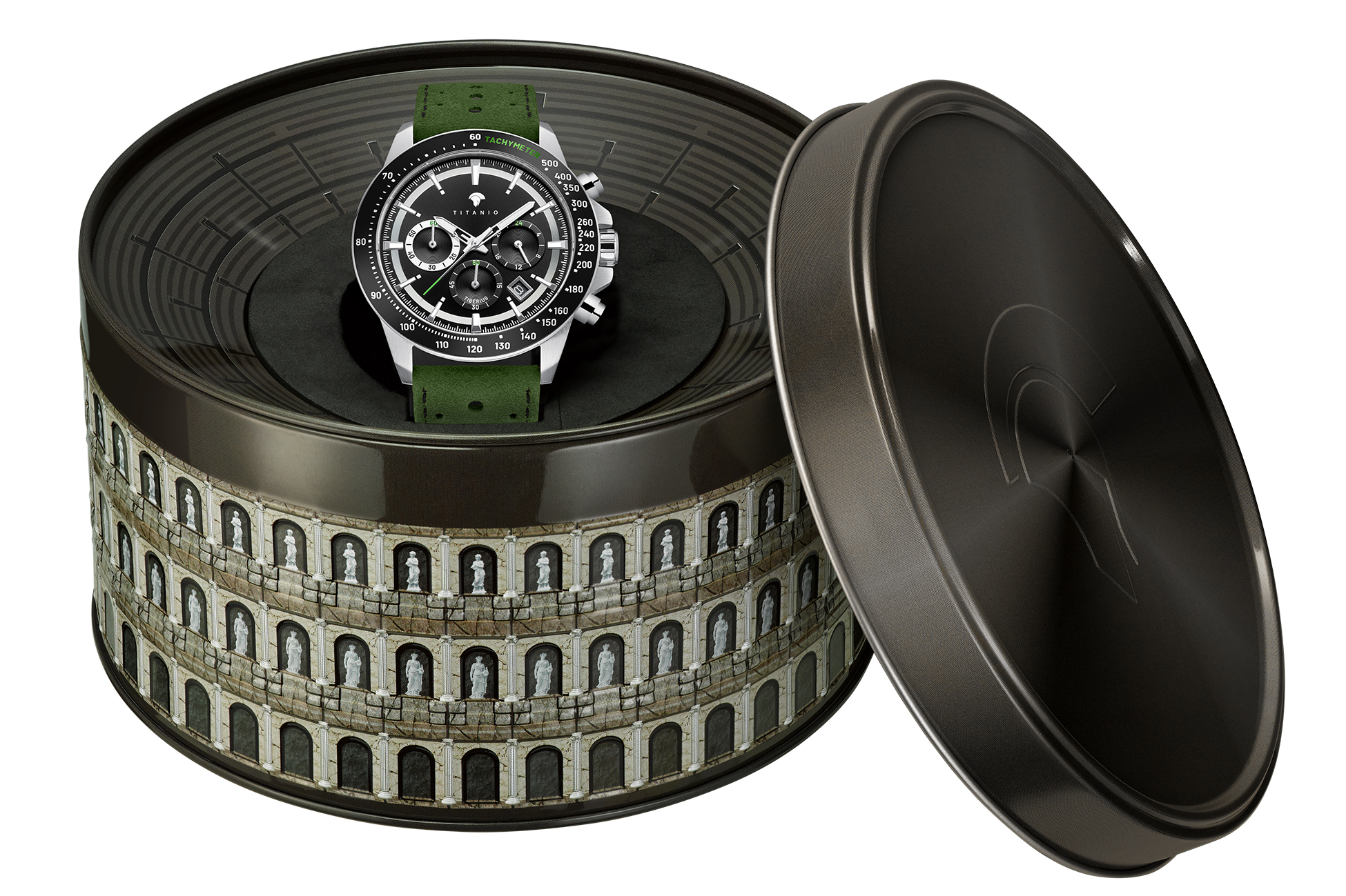 Herenhorloge Titanio Tiberius 24S.LGR.03
