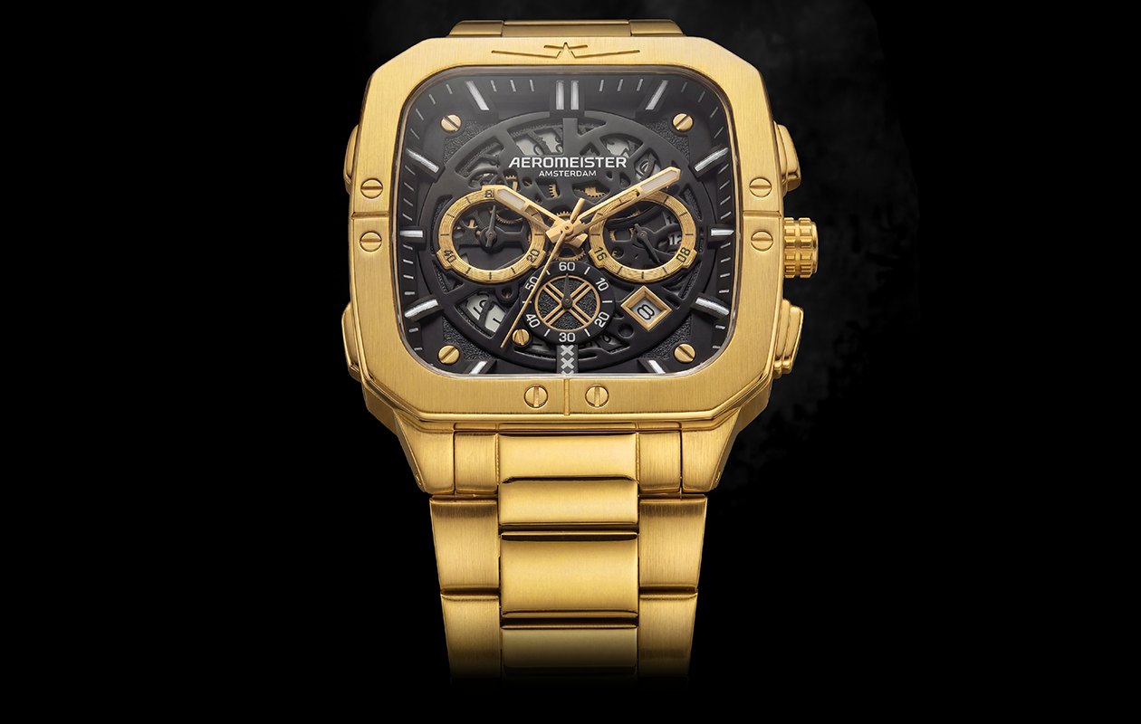Herenhorloge van Aeromeister (Cubic AM7104)