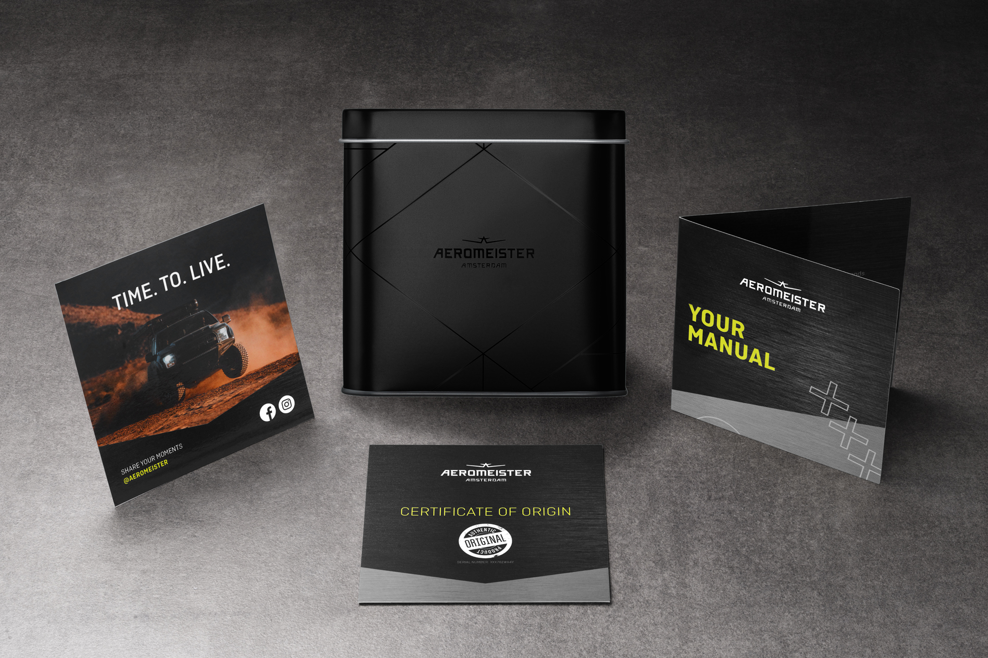 Herenhorloge van Aeromeister (Driver AM5101)