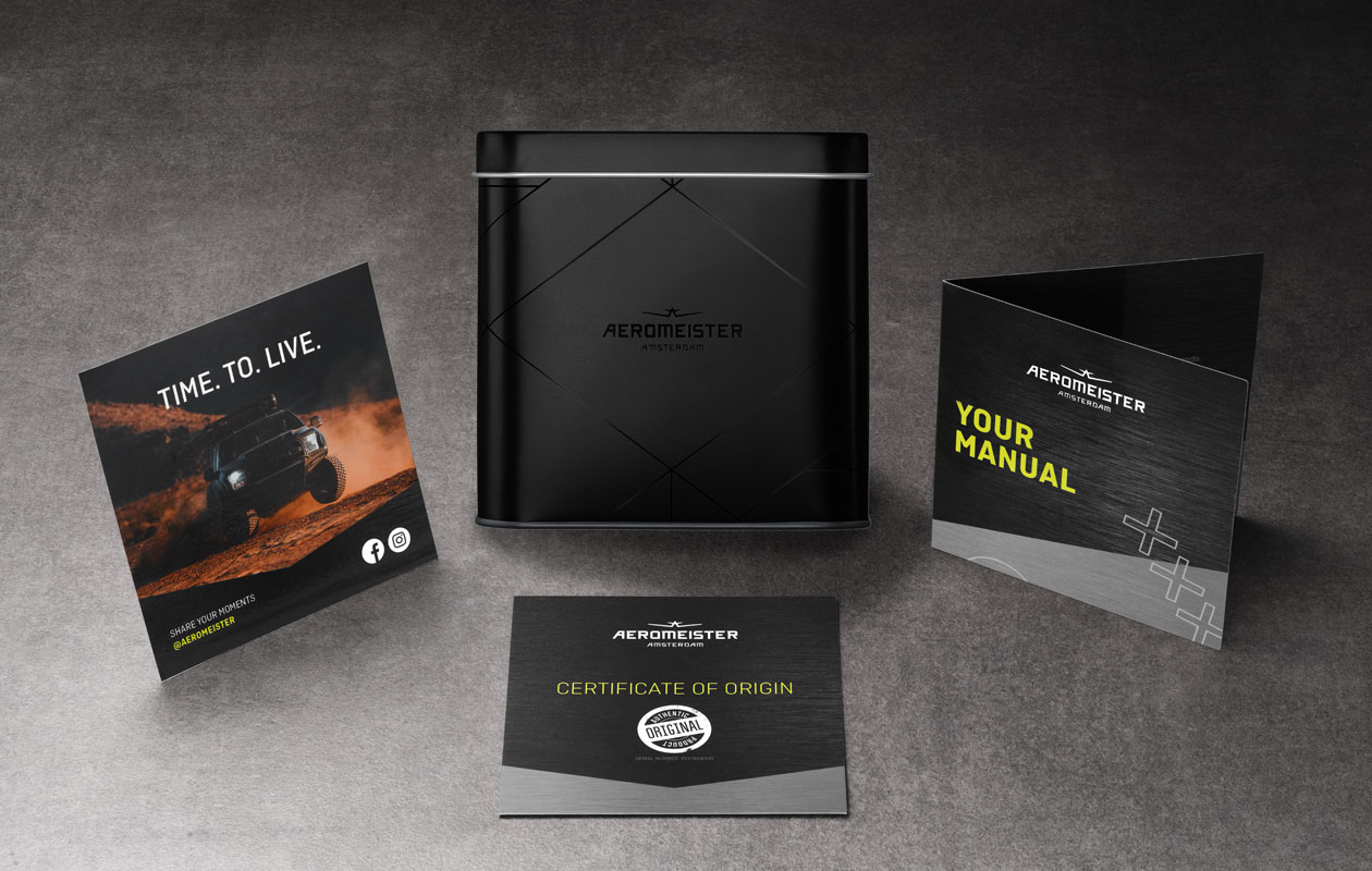 Herenhorloge van Aeromeister (Driver AM5105)