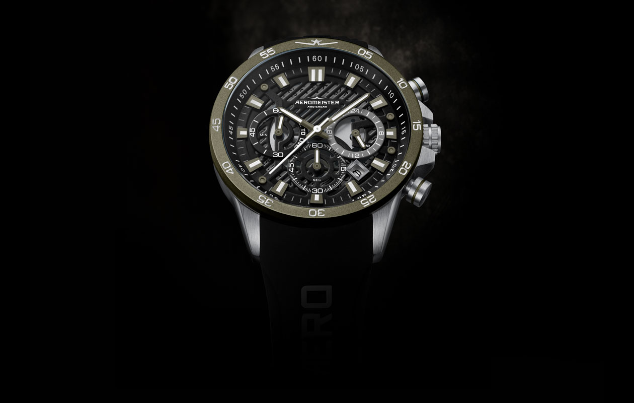 Herenhorloge van Aeromeister (Driver AM5107)