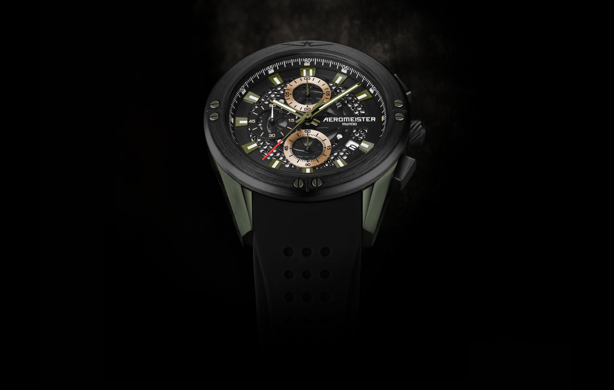 Herenhorloge van Aeromeister (Mundo AM6103)
