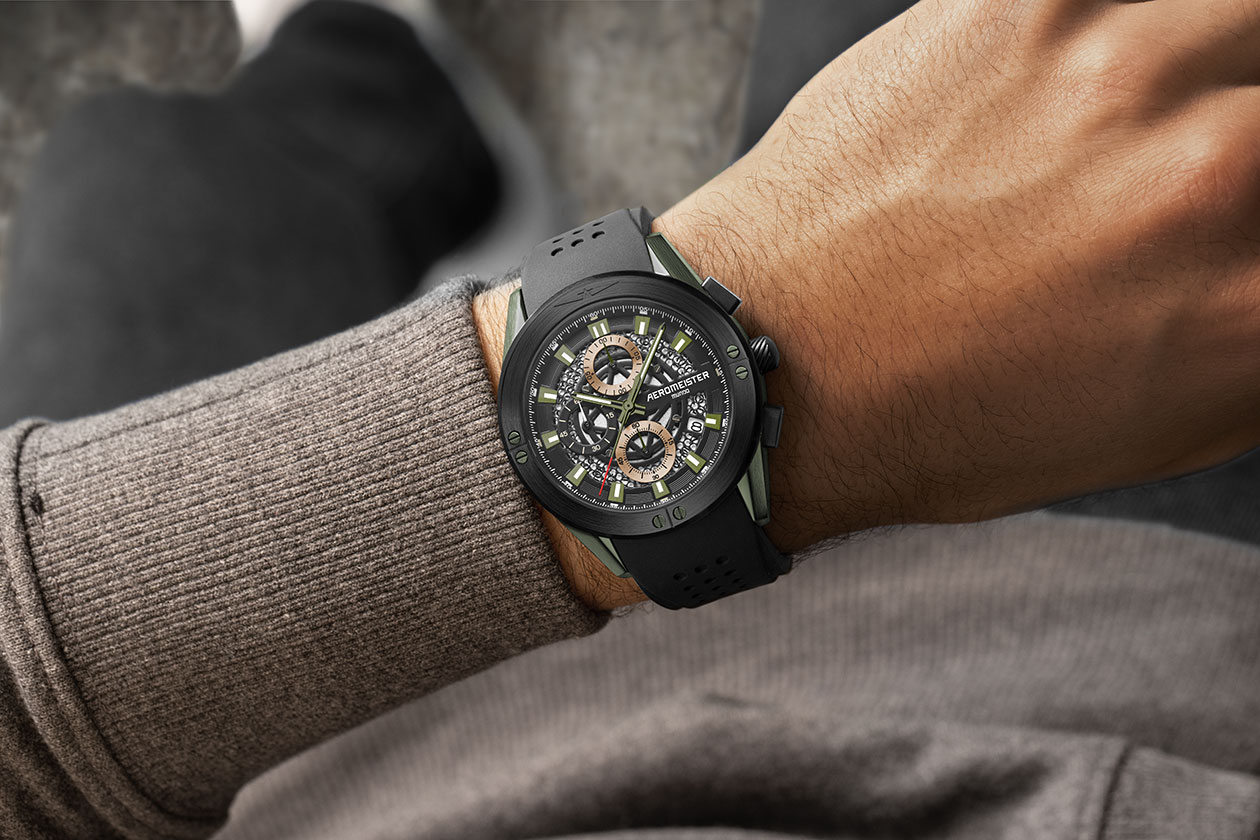 Herenhorloge van Aeromeister (Mundo AM6103)