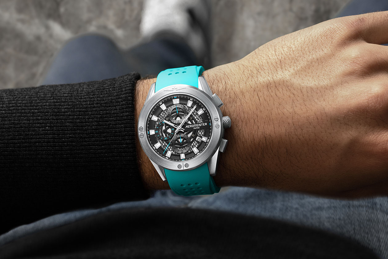 Herenhorloge van Aeromeister (Mundo AM6104)