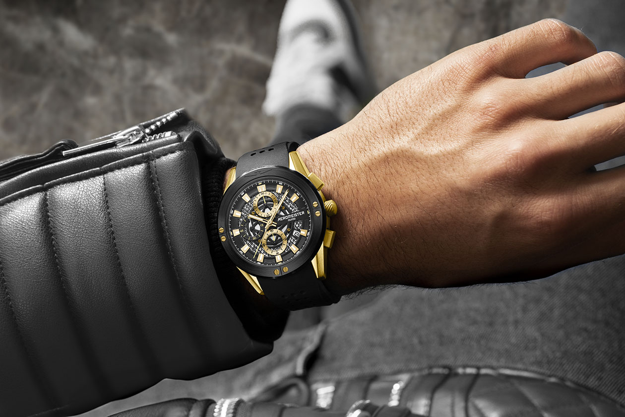 Herenhorloge van Aeromeister (Mundo AM6105)