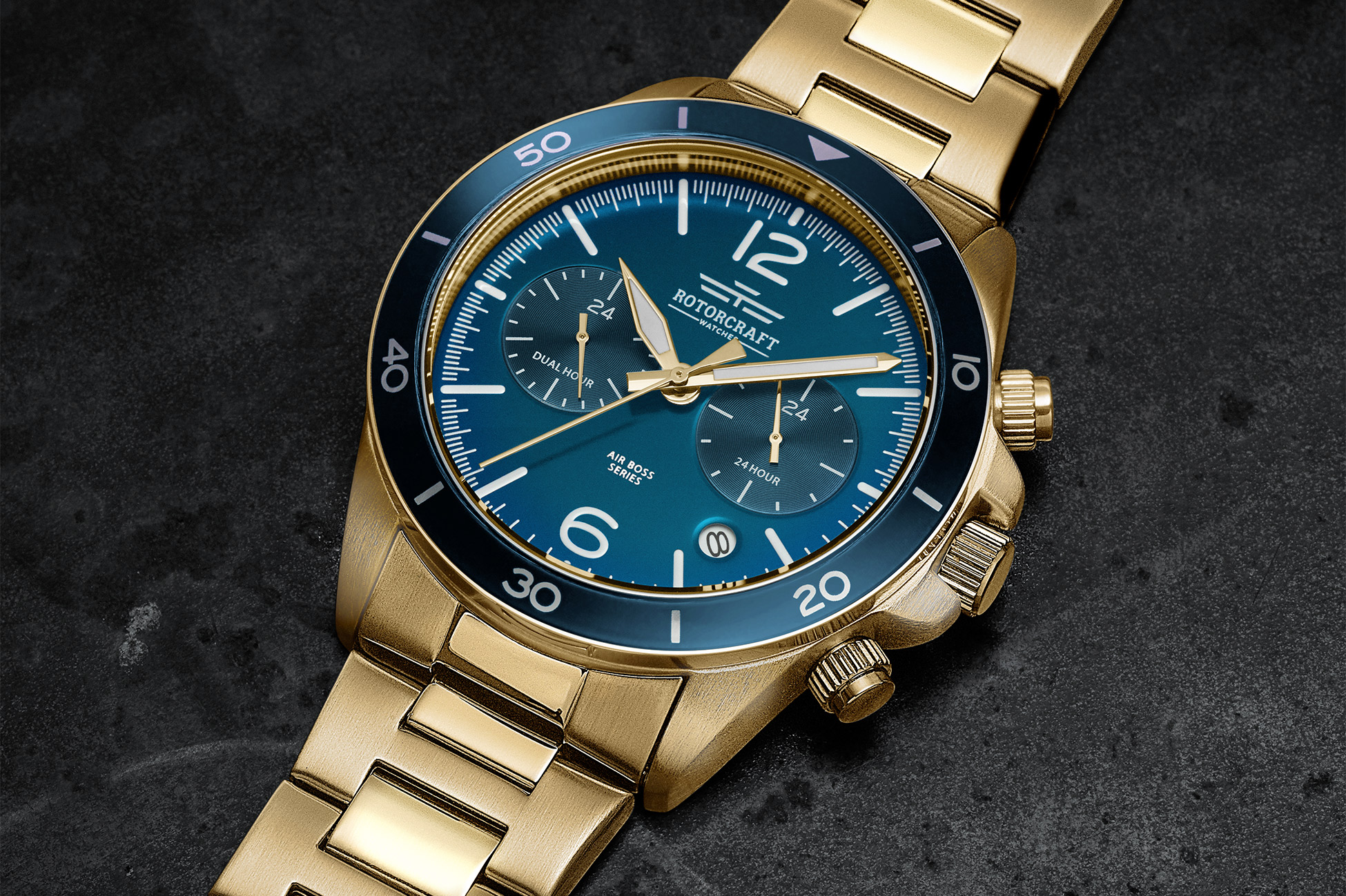 Herenhorloge van Rotorcraft (Air Boss RC1210)