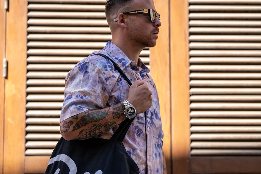 Herenhorloge van Rotorcraft (Cargo Moonphase RC2709)