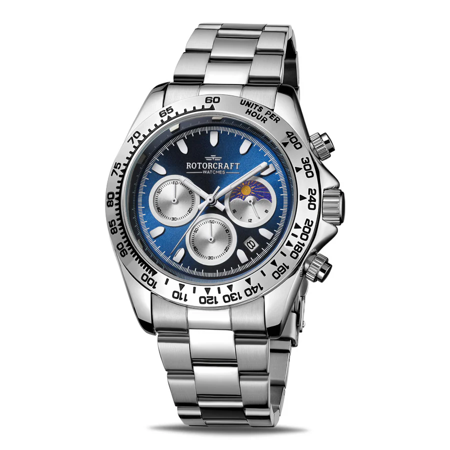 Herenhorloge van Rotorcraft (Cargo Moonphase RC2709)