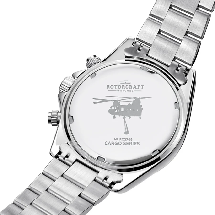 Herenhorloge van Rotorcraft (Cargo Moonphase RC2709)