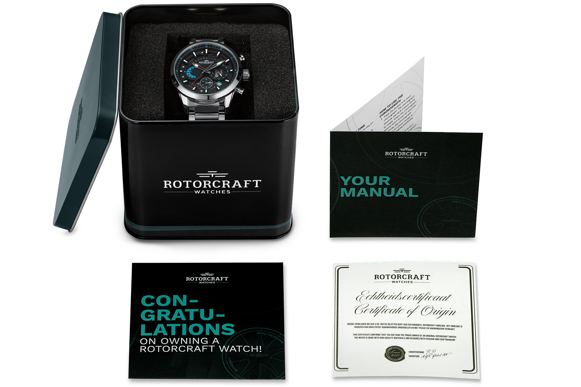 Herenhorloge van Rotorcraft (Cockpit RC2205)