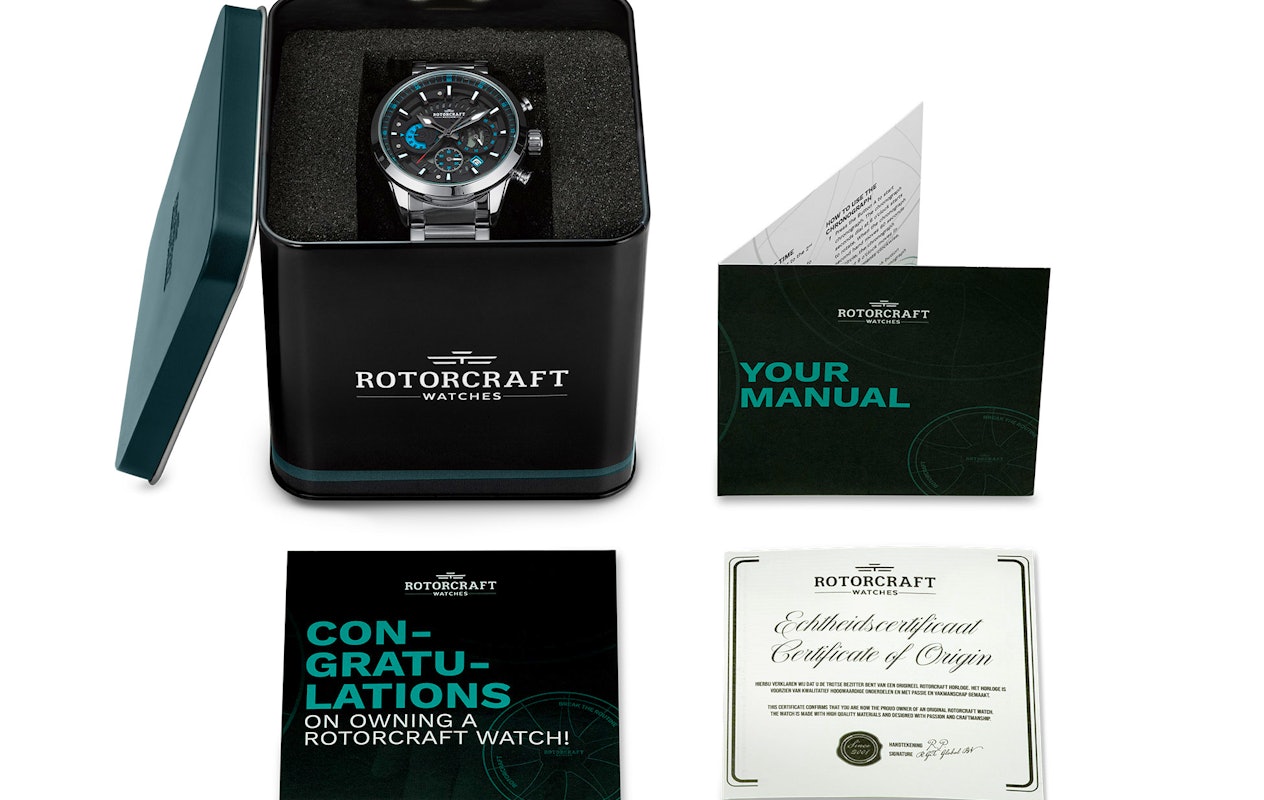 Montre pour homme de Rotorcraft (Cockpit RC2205)
