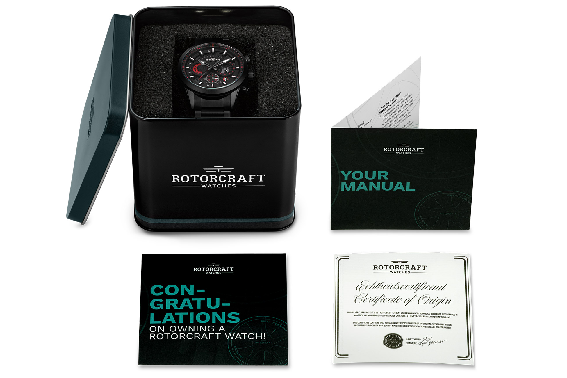 Herenhorloge van Rotorcraft (Cockpit RC2208)