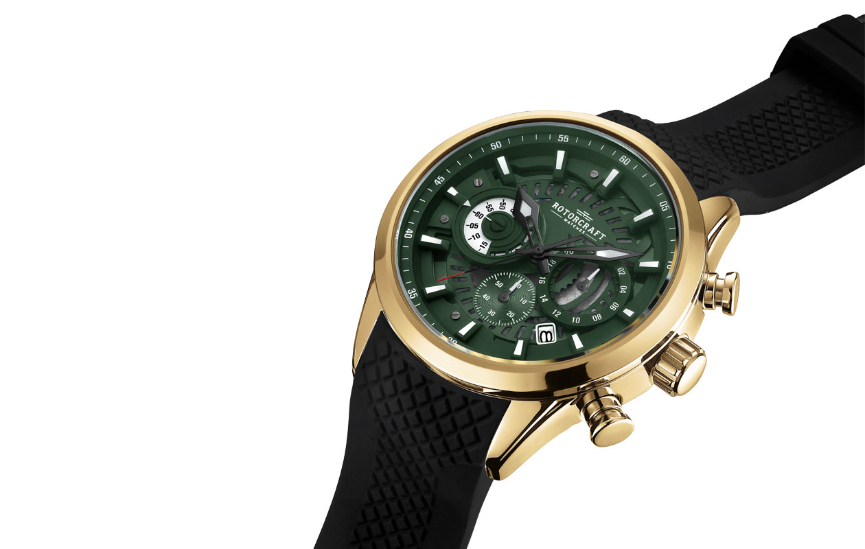 Herenhorloge van Rotorcraft (Cockpit RC2212)