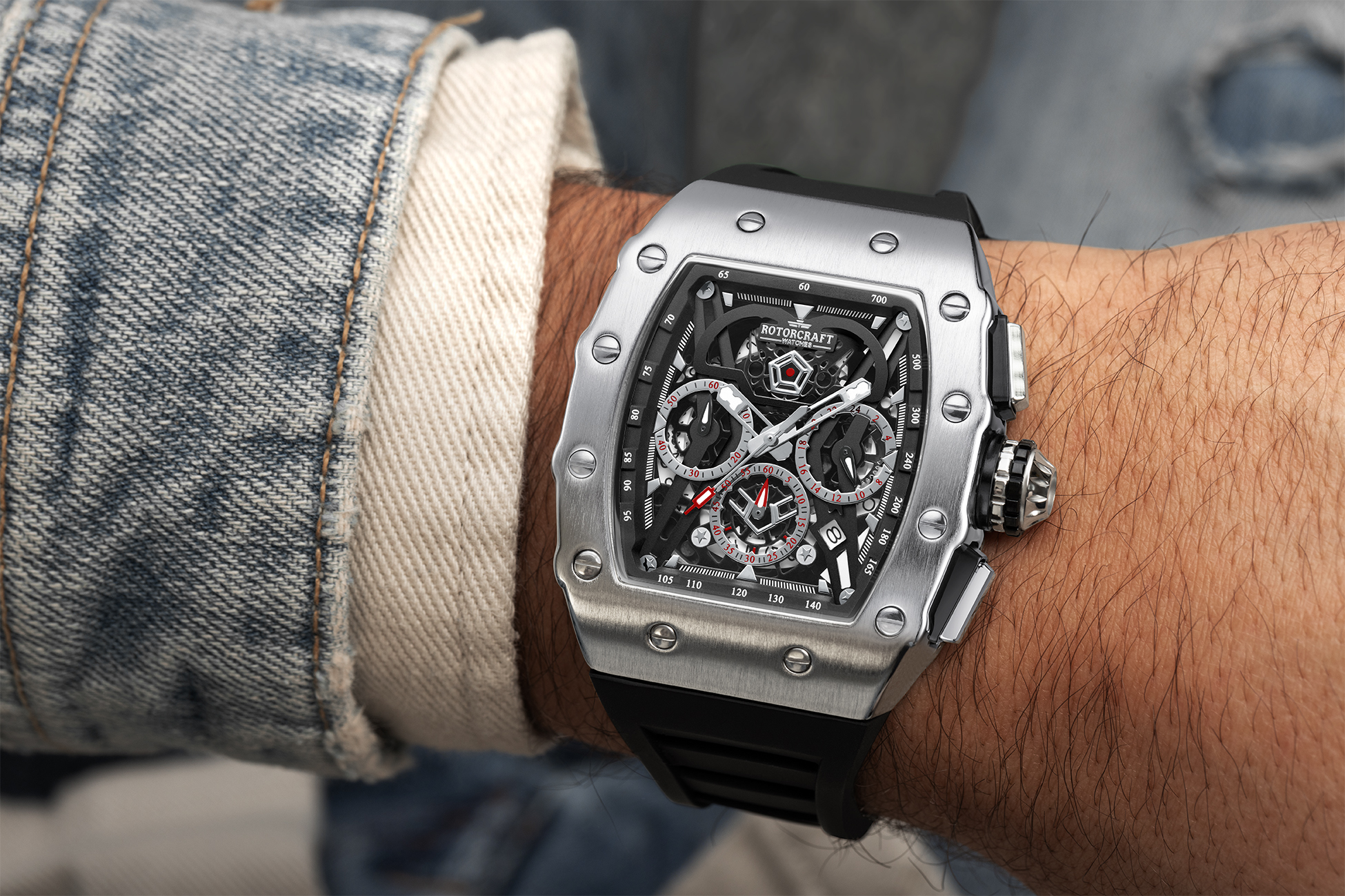 Herenhorloge van Rotorcraft (Commander RC6901)