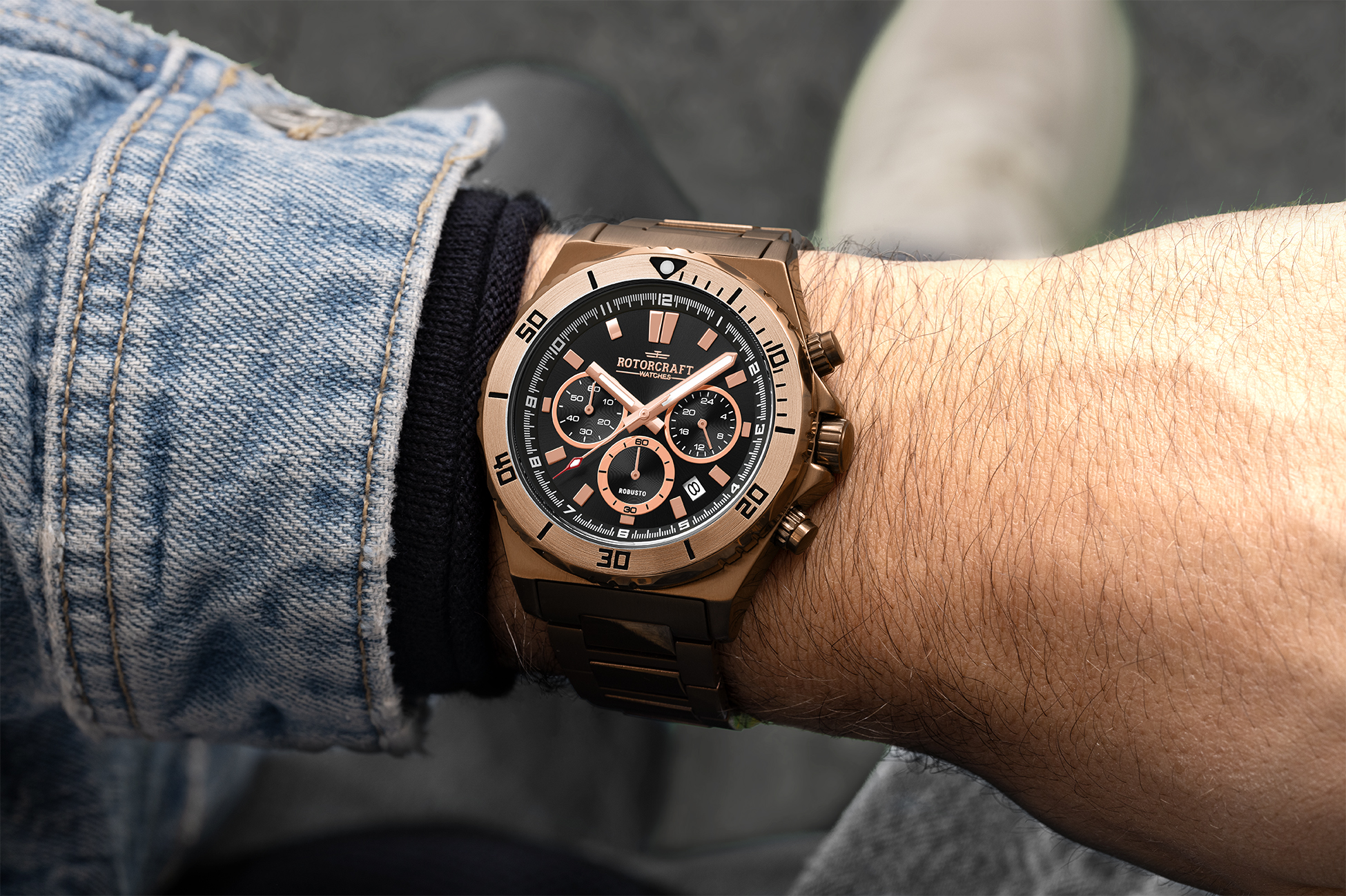 Herenhorloge van Rotorcraft (Robusto RC6603)