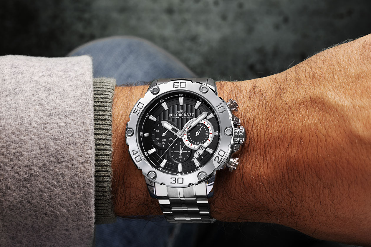 Herenhorloge van Rotorcraft (Wheel RC2501)