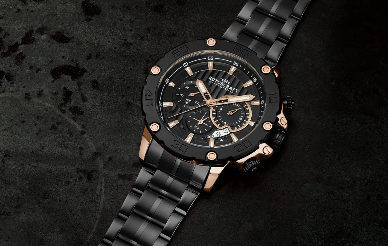 Herenhorloge van Rotorcraft (Wheel RC2502)