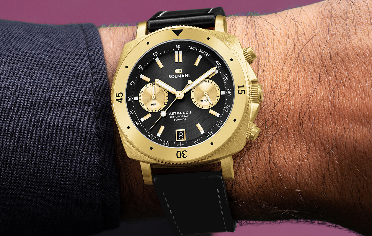 Montre pour homme Solmani Astra No.1 5CGBKASLB